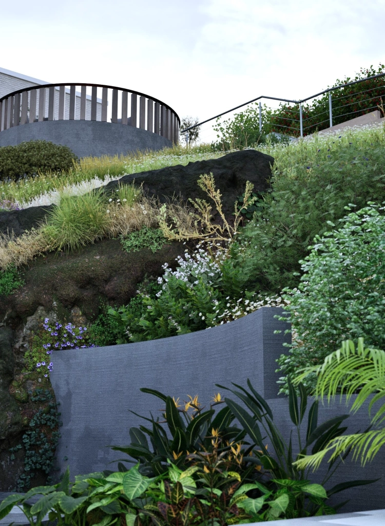 Cliff Garden Design 10 cliff