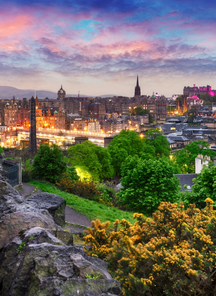 Edinburgh skyline