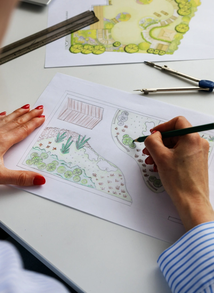 Garden design in office