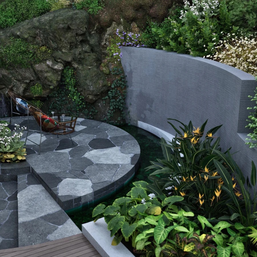 Cliff Garden Design 12 cliff