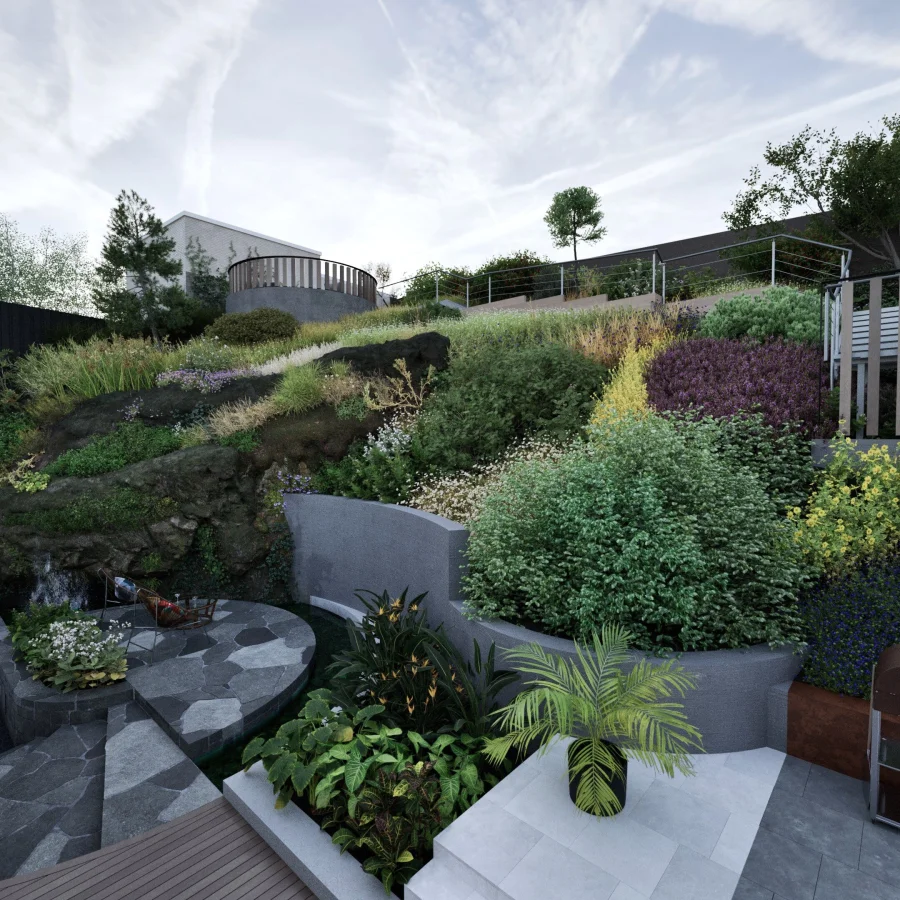Cliff Garden Design Image1 021